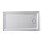 Aqua Eden VTSB60325R 60" x 32" Single Threshold Shower Base with Right Hand Drain, White VTSB60325R - alternate 2